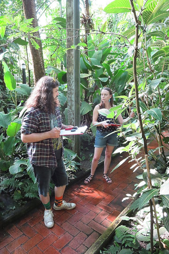 Exkursion der Q2 Fotosynthese-Kurs Sommersemester 2019