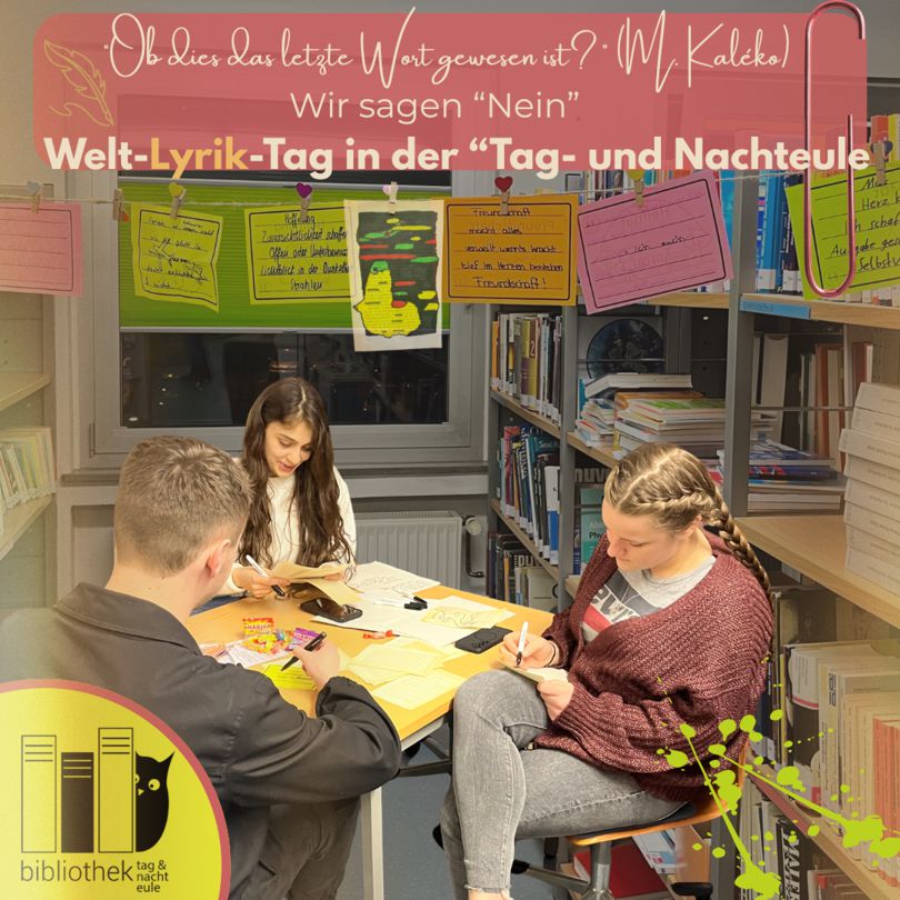 Welt-Lyrik-Tag in der "Tag- und Nachteule"